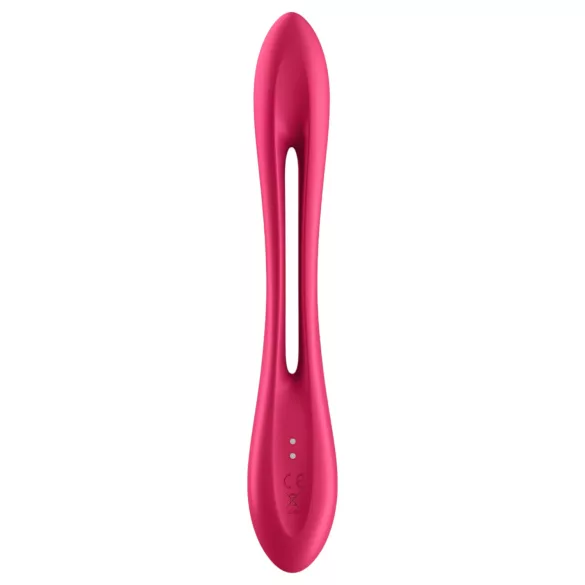 Satisfyer - fleksibilni vibrator za pare - polnjenje USB - rdeča