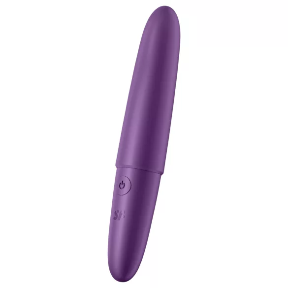 Satisfyer - mini vibracijski stimulator - vodoodporen, polnljiv, vijoličen