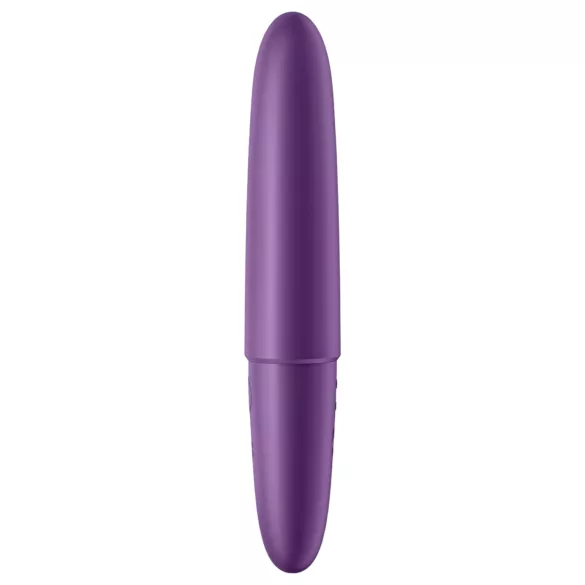 Satisfyer - mini vibracijski stimulator - vodoodporen, polnljiv, vijoličen
