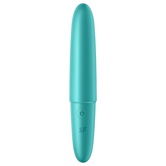 Satisfyer - vibrator bullet - vodoodporen - turkizen