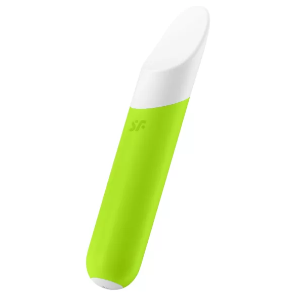 Satisfyer - mini vibrator za klitoris - vodoodporen - zelena
