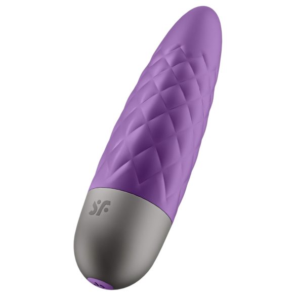 Satisfyer Ultra Power Bullet 5 - polnilni vodoodporni vibrator (vijolična)