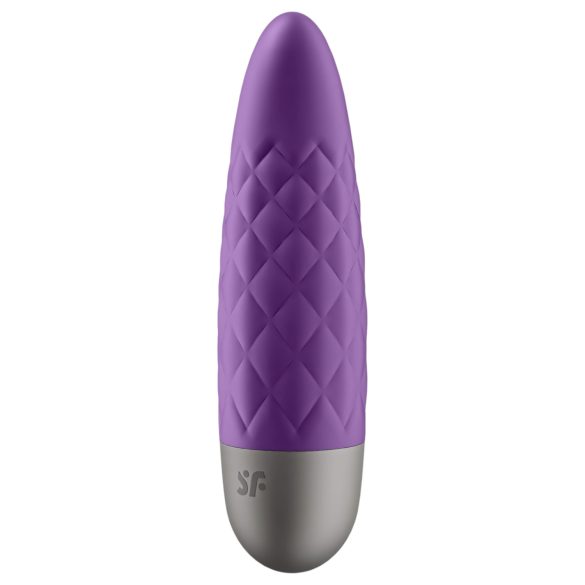 Satisfyer Ultra Power Bullet 5 - polnilni vodoodporni vibrator (vijolična)