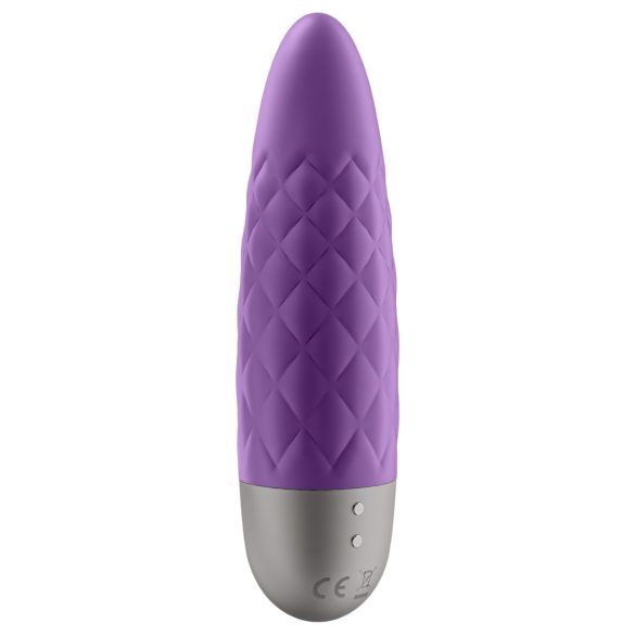Satisfyer Ultra Power Bullet 5 - polnilni vodoodporni vibrator (vijolična)