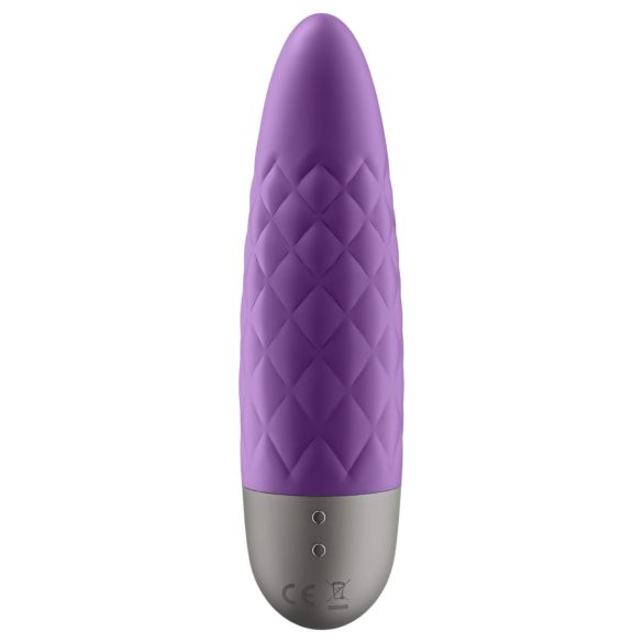 Satisfyer Ultra Power Bullet 5 - polnilni vodoodporni vibrator (vijolična)