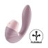 Satisfyer Supernova - polnilni 2v1 vibracijski valovi zraka (roza)