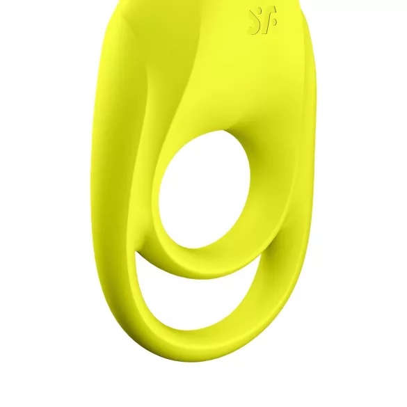 Satisfyer Spectacular - vodoodporni vibracijski obroček (rumena)