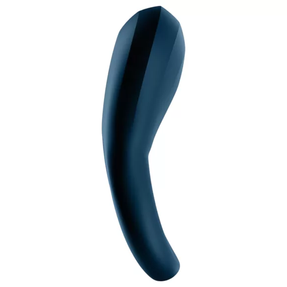 Satisfyer Epic Duo - vibracijski erekcijski obroč - pametni - črna