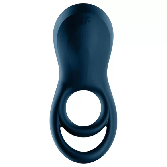 Satisfyer Epic Duo - vibracijski erekcijski obroč - pametni - črna