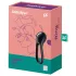 Satisfyer Majestic Duo - vibracijski obroč za penis - polnjenje USB