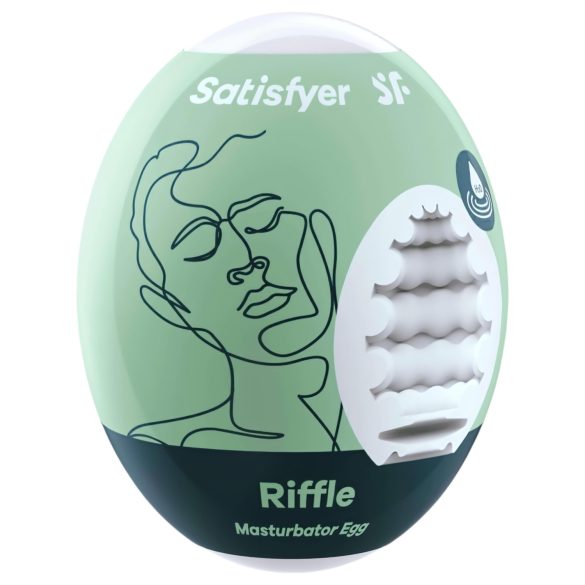 Satisfyer Egg Riffle - jajčna masturbator (1 kos)