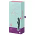 Satisfyer Triple Lover - vibrator za G-točko in masažo - srebrn