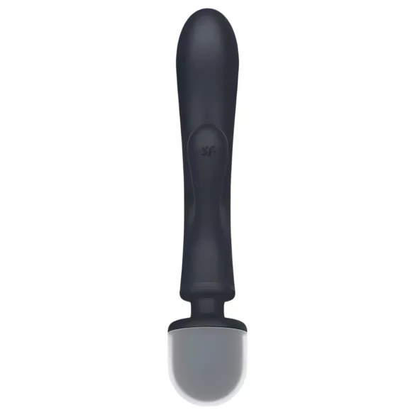 Satisfyer Triple Lover - vibrator za G-točko in masažo - srebrn