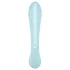 Satisfyer Triple Oh - vibrator s stimulacijo klitorisa - polnilni - modra