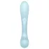 Satisfyer Triple Oh - vibrator s stimulacijo klitorisa - polnilni - modra