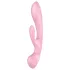 Satisfyer Triple Oh - vibrator za stimulacijo klitorisa z ročajem - polnilni