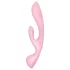 Satisfyer Triple Oh - vibrator za stimulacijo klitorisa z ročajem - polnilni