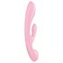 Satisfyer Triple Oh - akumulatorski vibrator z ročajem za klitoris (roza)