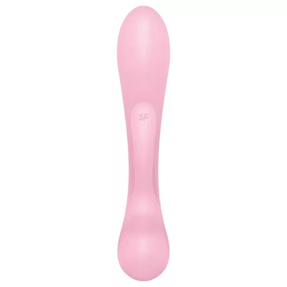 Satisfyer Triple Oh - vibrator za stimulacijo klitorisa z ročajem - polnilni