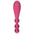 Satisfyer Tri Ball 1 - vibrirajoči masažer z več funkcijami - rdeč, polnilni