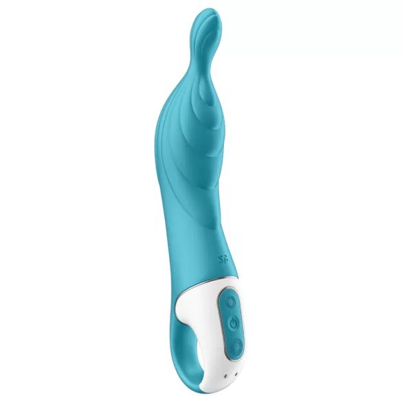 Satisfyer - vibratorski stimulator A-točke - akumulatorski, turkizen
