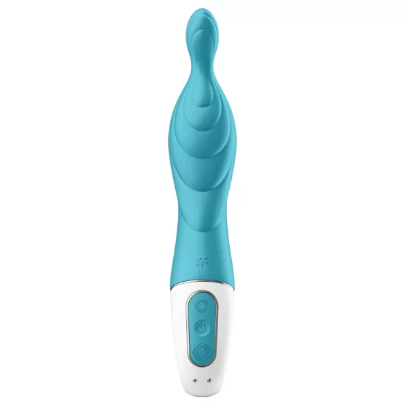 Satisfyer - vibratorski stimulator A-točke - akumulatorski, turkizen