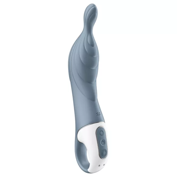 Satisfyer A-Mazing 2 - akumulatorski A-točkovni vibrator (siv)