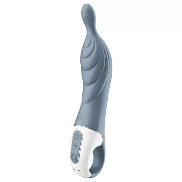 Satisfyer A-Mazing 2 - akumulatorski A-točkovni vibrator (siv)