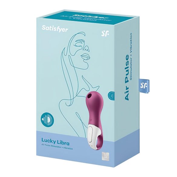 Satisfyer Lucky Libra - valovit stimulator za klitoris (vijolično)