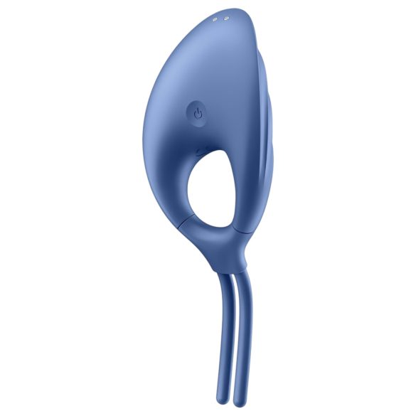 Satisfyer Swordsman - akumulatorski vibracijski obroč za penis (moder)