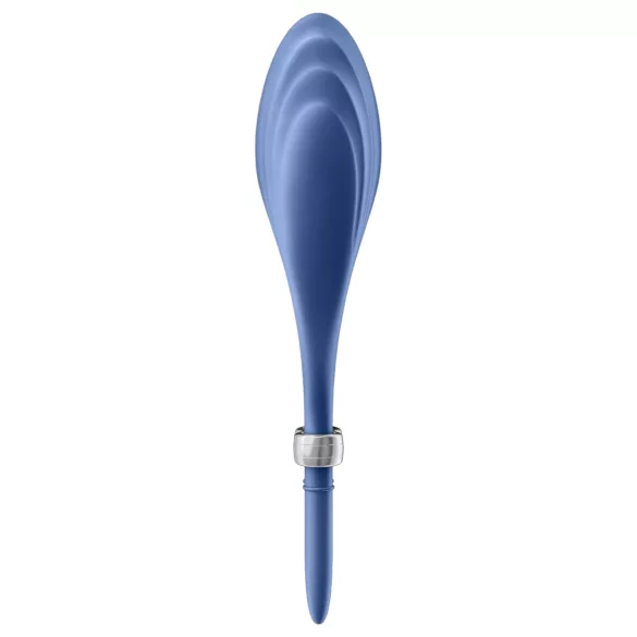 Satisfyer Duelist - vibracijski obroč za penis - polnjenje USB - modra