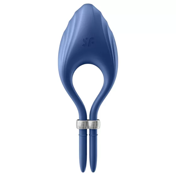 Satisfyer Duelist - vibracijski obroč za penis - polnjenje USB - modra