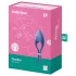 Satisfyer Duelist - vibracijski obroč za penis - polnjenje USB - modra