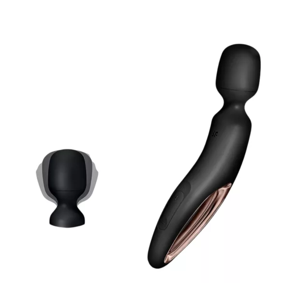 Satisfyer Wand-erland - masažni vibrator - črna
