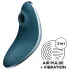 Satisfyer - vibrator za klitoris na zračni val - polnilen, modra