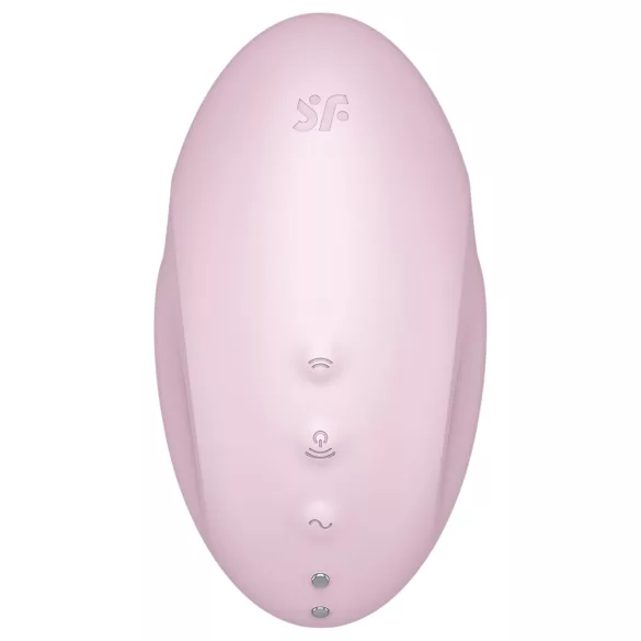 Satisfyer - stimulator klitorisa na zračne valove - polnilni, roza