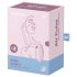 Satisfyer Vulva Lover 3 - akumulatorski, zračni klitoralni stimulator (roza)
