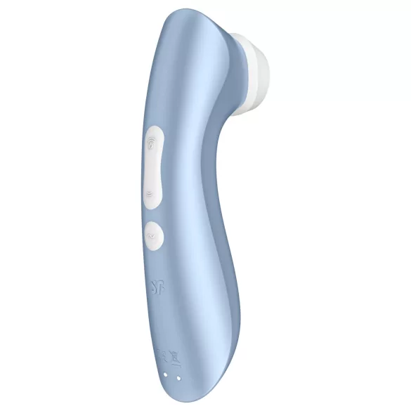 Satisfyer Pro 2+ stimulator klitorisa z zračnimi valovi - modra