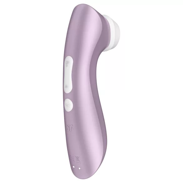 Satisfyer Pro 2+ vibrator za klitoris z zračnimi valovi (vijoličen)