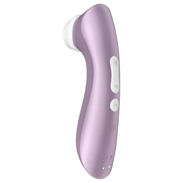 Satisfyer Pro 2+ vibrator za klitoris z zračnimi valovi (vijoličen)