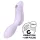 Satisfyer Curvy Trinity 2 - zračni 2-v-1 vibrator (vijoličen)