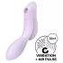 Satisfyer Curvy Trinity 2 - zračni 2-v-1 vibrator (vijoličen)