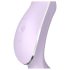 Satisfyer Curvy Trinity 2 - zračna 2v1 vibracija (vijolična)