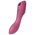 Satisfyer Curvy Trinity 3 - Zračni 2v1 vibrator (rdeč)