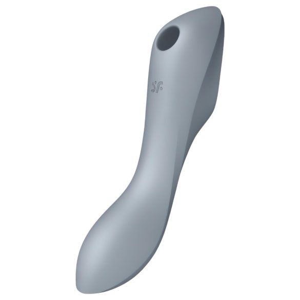Satisfyer Curvy Trinity 3 - Zračni 2v1 vibrator (siv)