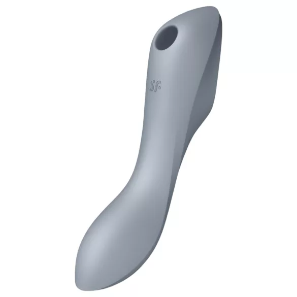 Satisfyer Curvy Trinity 3 - vibratorski stimulator klitorisa 2v1 - sivi