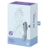 Satisfyer Curvy Trinity 3 - vibratorski stimulator klitorisa 2v1 - sivi