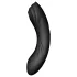 Satisfyer Curvy Trinity 4 - zračni val 2v1 vibrator (črn)