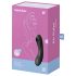 Satisfyer Curvy Trinity 4 - zračni 2v1 vibrator (črna)
