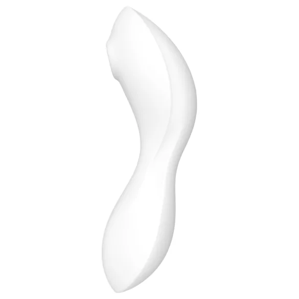Satisfyer Curvy Trinity 5+ - aplikacijsko voden 2-v-1 vibrator (bel)